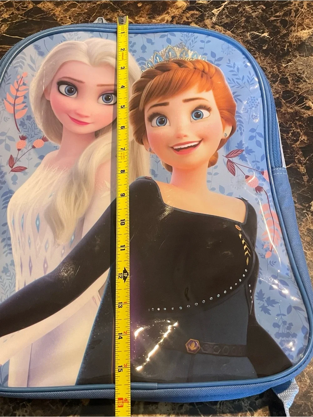 Disney Frozen Elsa & Anna Kids Backpack Blue School Book Bag Official Licensed N